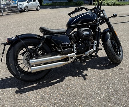 Endlich da! Der neue 125er Bobber V2 mit ABS von RTF / Hanway