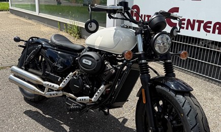 Endlich da! Der neue V2 125er Bobber mit ABS von RTF / Hanway