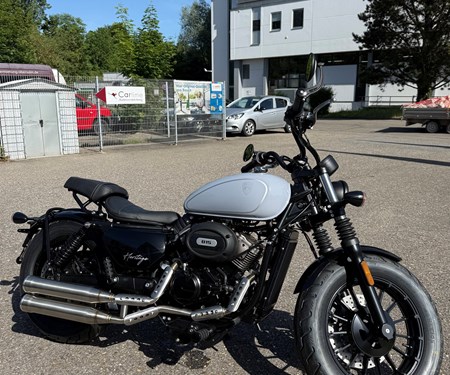 Endlich da! Der neue Bobber V2 125er mit ABS von RTF / Hanway mit Hyosung Motor