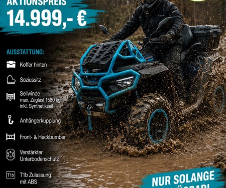 CFMOTO CFORCE 1000 Modelle mit Tageszulassung
