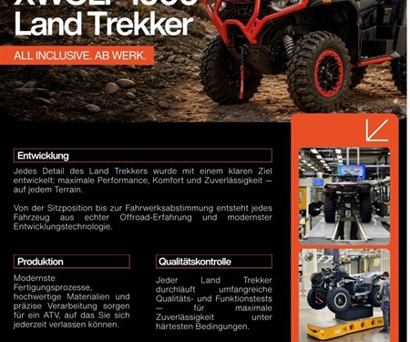 Loncin XWOLF 1000 LandTrekker- ALL INCLUSIVE ab Werk 