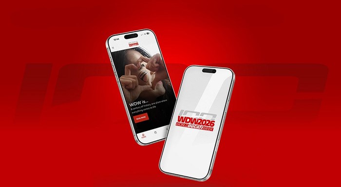Die WDW App 2026 ist da: Dein digitaler Begleiter für das größte Ducati Event des Jahrhunderts