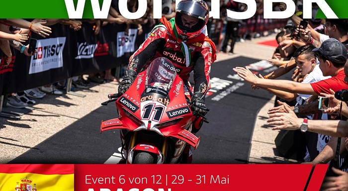 WSBK Runde 6 in Aragon: Bulega und Lecuona wieder die Stars des Wochenendes