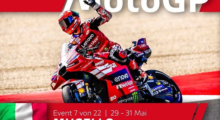 MotoGP Runde 7 in Mugello: Francesco Bagnaia holt Platz 3 für Ducati