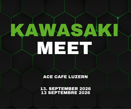 Kawasaki Meet 2026 im Ace Café Luzern – Das Highlight für alle Kawasaki Fans