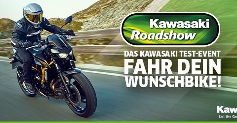 Moto K Team GmbH-News: Kawasaki Roadshow 2026 bei Moto K-Team Rehau