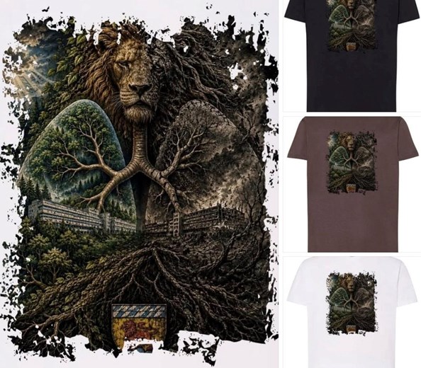 Klinik Löwenstein T Shirts - Support zeigen gegen die geplante Schließung   
Zeigen, das uns die geplante schließung der Lungenfachklinik nicht egal ist 😔
T Shirt in verschiedenen Farben mit dem symbolischen Design.
Co ...