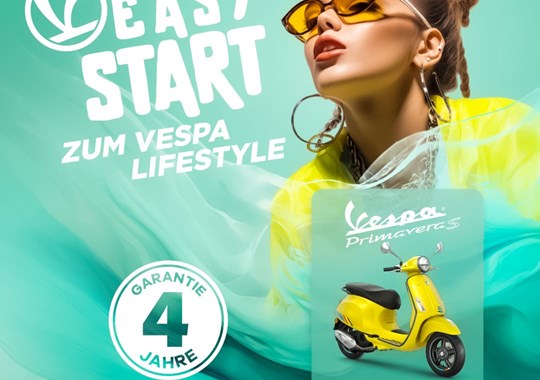 NEWS Vespa Primavera S - Easy Start Aktion!