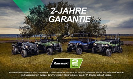 Mule 2 Jahre Garantie | Kawasaki