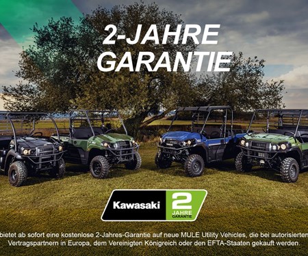 Mule 2 Jahre Garantie | Kawasaki