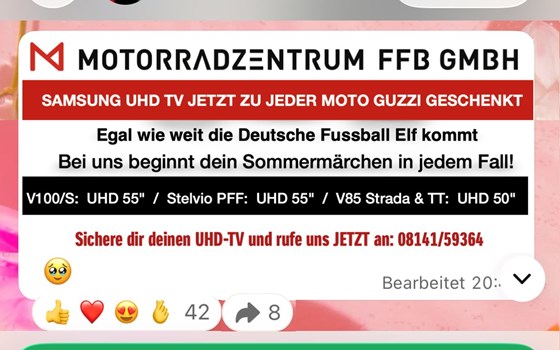 WhatsApp Kanal Motorradzentrum-FFB.de - Bild 1