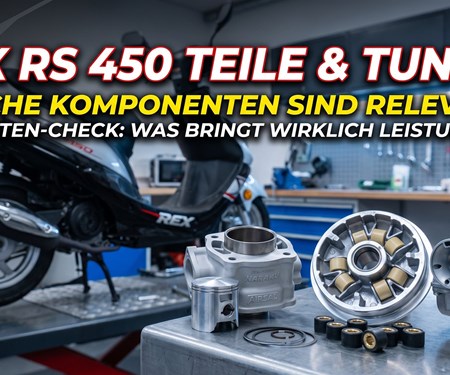 Rex RS 450 Teile und Tuning: Welche Komponenten sind wirklich relevant?