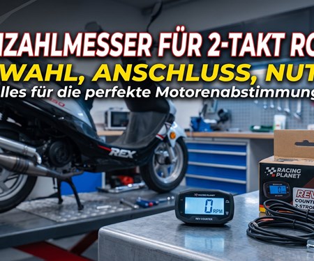 Drehzahlmesser für Zweitakt-Roller: Auswahl, Anschluss und Nutzen
