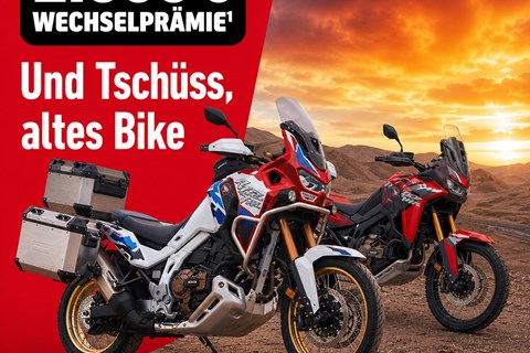 Honda Semmler GbR-News: Honda Semmler - Wechselprämie Africa Twin bis zu 2.000,- Euro 