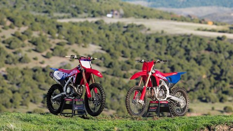 Cross-Könige: CRF450R und CRF450 HRC Works Edition an der Spitze der 2027er Offroad-Palette