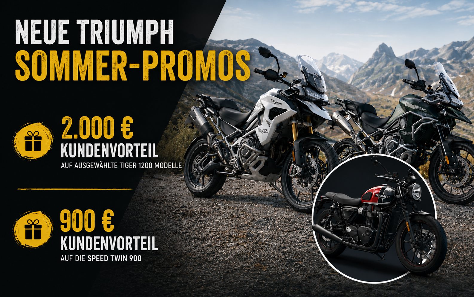 Triumph Sommer-Vorteile