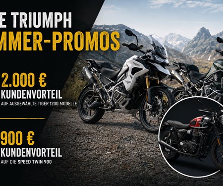 Triumph Sommer-Vorteile