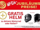MEGA-JUBILÄUMSPREISE & GRATIS-HELM-AKTION