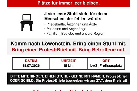 Auto Center Brenner GmbH-News: Sonntag 18 Uhr in Löwenstein - Zum Erholt der Klinik Löwenstein 