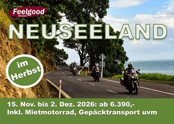 Neuseeland im Herbst