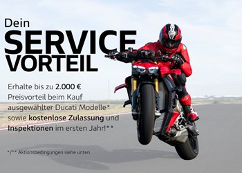 Ducati Red Summer & ServiceVorteil