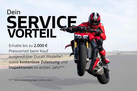 Ducati Düsseldorf-News: Ducati Red Summer & ServiceVorteil