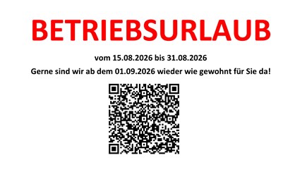 Betriebsurlaub
