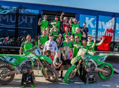 Kawasaki und Romain Febvre beenden ihre Zusammenarbeit