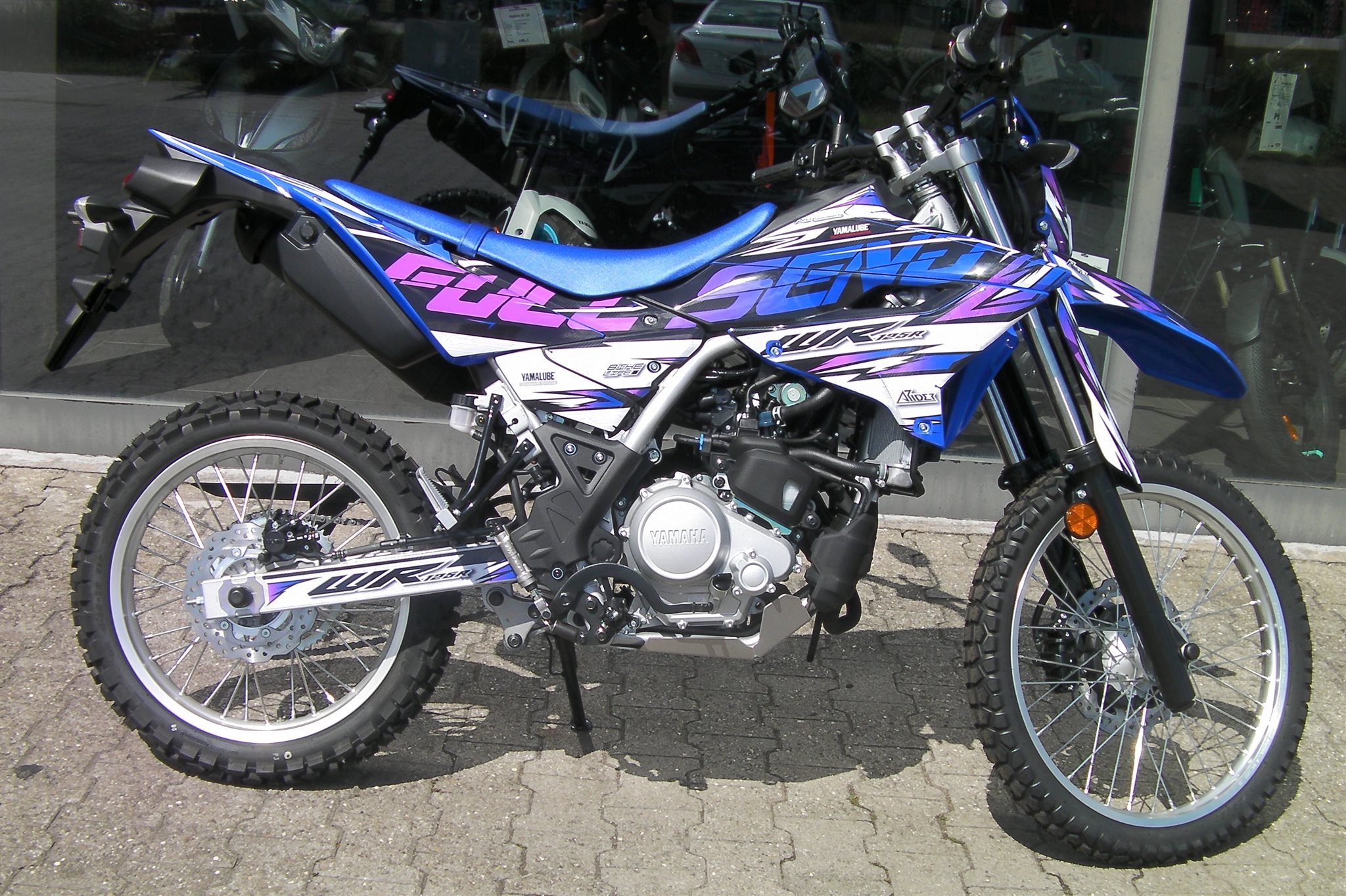 WR125 mit Dekor Arider