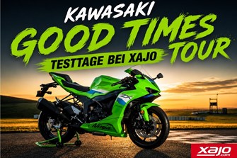 NEWS Kawasaki Good Times Tour - Testfahrten bei Xajo!
