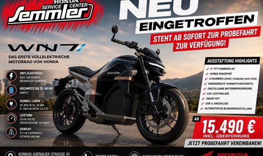 Honda Semmler - WN 7 jetzt eingetroffen ! 