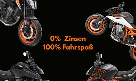 0% Zinsen, 100% Fahrspaß!