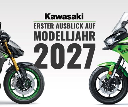 Kawasaki Modelljahr 2027: Neue Spitzenmodelle | Kawasaki