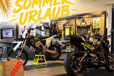 TRIUMPH Saarbruecken - Next Ride SB GmbH-News: Sommer-Urlaub