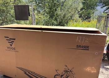 Jetzt eingetrofffen der NEUE VOGE SR450X Crossover Roller