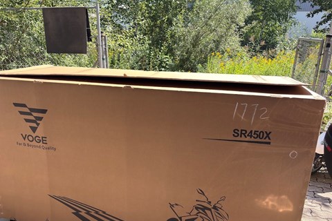 Suedbike e.K. Inhaber Wolfgang Schustek-News: Jetzt eingetrofffen der NEUE VOGE SR450X Crossover Roller