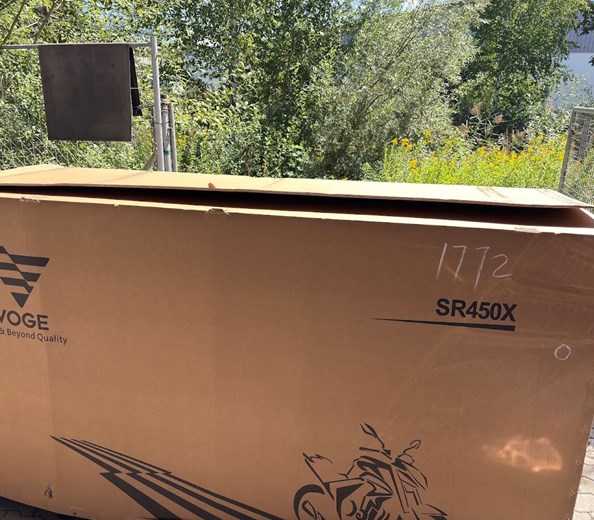 Jetzt eingetrofffen der NEUE VOGE SR450X Crossover Roller 
Der NEUE Voge SR 450X ist frisch bei Südbike Übersee eingetroffen!
Ab sofort wartet die perfekte Kombination aus Performance, Alltagstauglichke ...