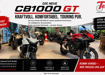 Die neue Honda CB1000 GT ist da.