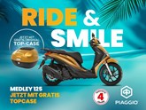 Gratis Topcase für Piaggio Medley 125 oder Piaggio Medley 125 S