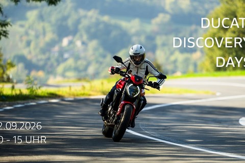 Ducati Düsseldorf-News: Ducati Discovery Days in Monheim am Rhein