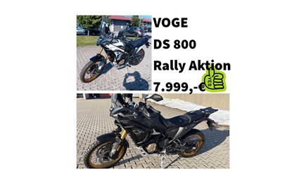 VOGE DS 800 RALLY Aktionspreis++++++++++++