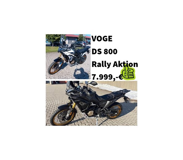 VOGE DS 800 RALLY Aktionspreis++++++++++++ 
🚨 KNALLER-AKTION BEI SÜDBIKE ÜBERSEE! 🚨
Bist du bereit für dein nächstes großes Abenteuer? Wir holen das ultimative Rallye-Feeling nach Übers ...