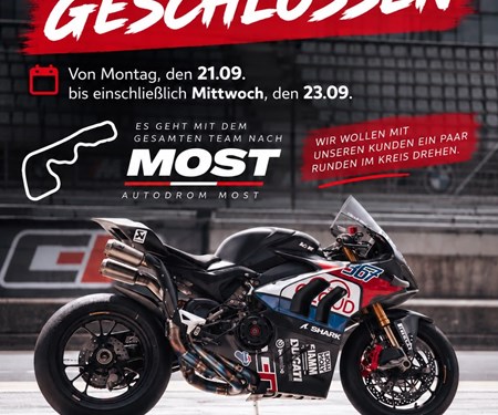 🏁 Wir sind dann mal kurz im Kreis unterwegs! 😎🏍️
