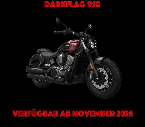 BENDA DARKFLAG 950 - AB ANFANG NOVEMBER VERFÜGBAR !!! 
IN DEN STARTLÖCHERN 
UVP*- 10.999€
zzgl. 350€ Nebenkosten
3 Jahre Garantie + 2 Jahre erweiterbar
........................................... ...