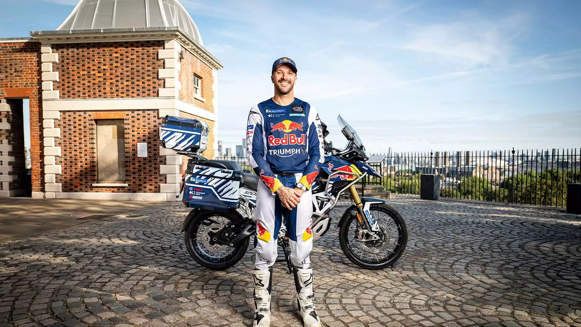 Sam Sunderland Inicia El Desafío De Dar La Vuelta Al Mundo Con Una Triumph Tiger 1200