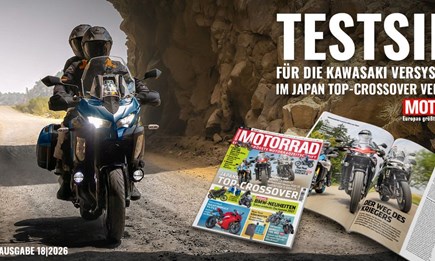 TESTSIEG FÜR DIE KAWASAKI VERSYS 1100 SE | Kawasaki