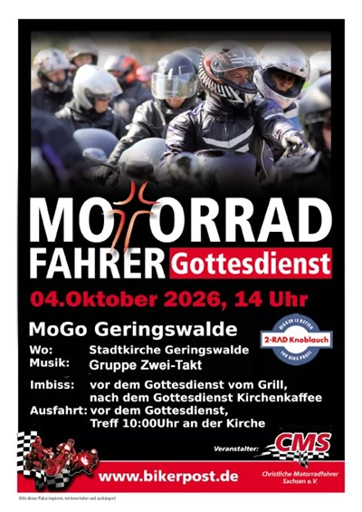 MOGO, ... mit Baby, Bock & Bibel - 24. Motorradfahrer Gottesdienst