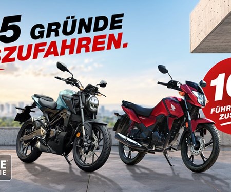 Honda Semmler - Führerscheinbonus CB125R + CB125F