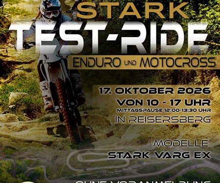Enduro und Motocross Testride Stark Varg Mx und Ex in Reisersberg 