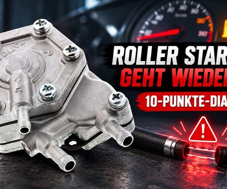 Roller springt an und geht wieder aus: Diagnose in 10 Schritten